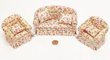 Dolls House Miniature Sofa and Chairs 1:12 Scale Furniture Accessory 1566 Tumdee