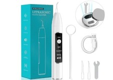 Electric Sonic Pic Tooth Beauty Cleaner Plaque Remover Vibrating Teeth Tool (UK)