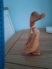 Wooden duck ornament - wooden, called