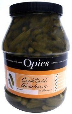 Opies cocktails gherkins 3kg - opies,