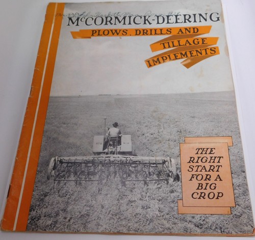 Original 1939 sales brochure - sales,