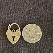  Hallmarked Vintage Padlock