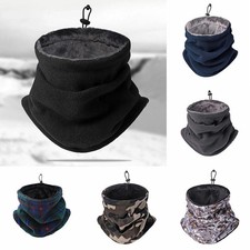 Thermal Fleece Snood Neck Warmer Scarf Warm Winter Ski For Men Women Winter UK