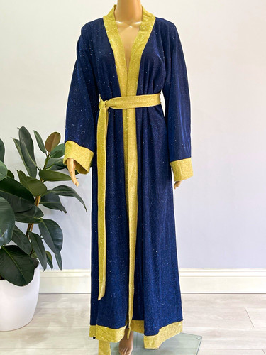 Women abaya navy - abaya, kaftan