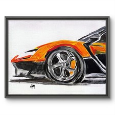 Mclaren Supercar Papaya Modern