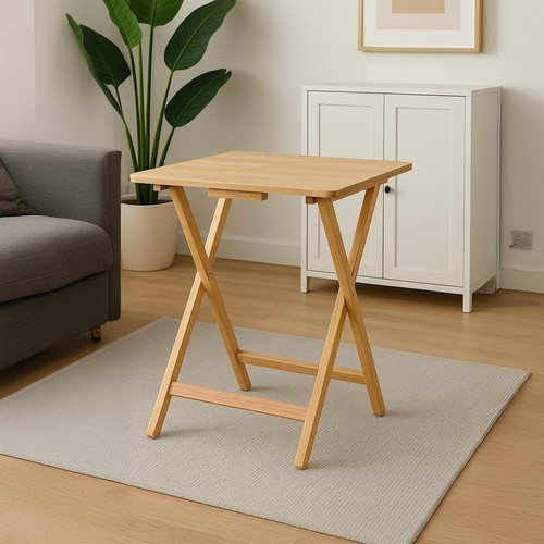 Folding snack table - folding,
