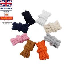 1PAIR 8-10MM Thick Rope Braided Chunky Shoelaces Trainers AF1 NIKE UK DISPATCH