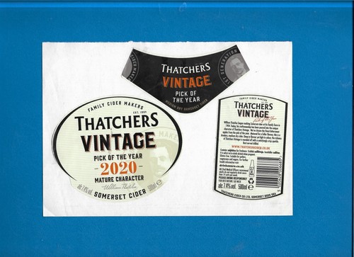 Cider bottle labels - ,