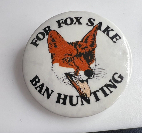 Vintage anti fox hunting - vintage,