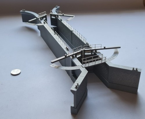 Model railway miniature - railway,
