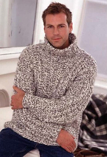 0239 knitting men ribbed - 0239, men's