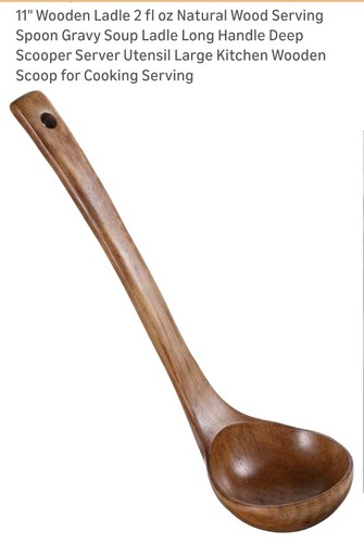 Large long handle cooking - 11",