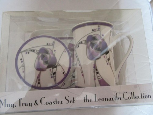 Mackintosh rose mug tray - mug,