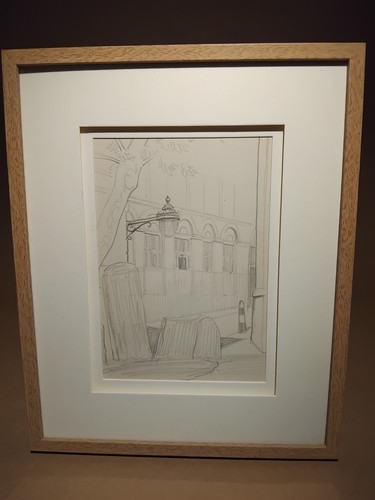 Original framed sketch - , by