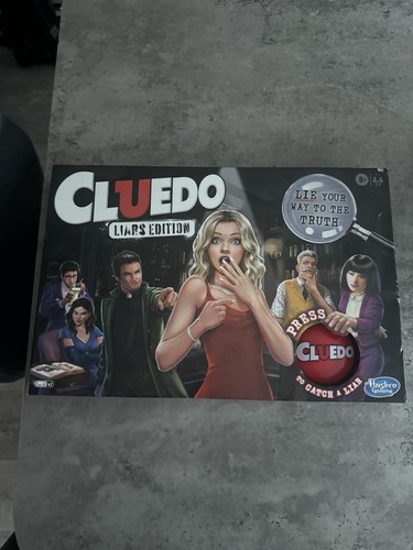 Cluedo liars edition board - cluedo,