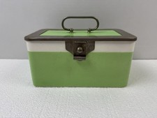 Antique Ceramic Biscuit Tin