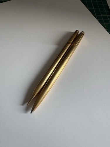 Sheaffer gold electroplated