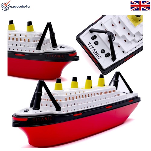 Wheeled titanic toy - toy, boat
