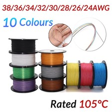 Single Conductor Cable Wire 38AWG-24AWG Extra Fine Silver Plated Copper Wires