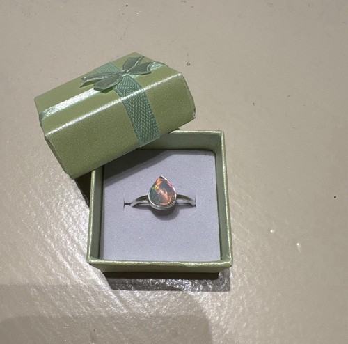 Sterling silver tear - silver,