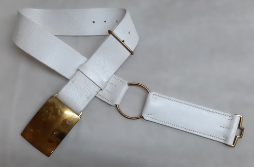Gds cavalry belt buff leather - cavalry,