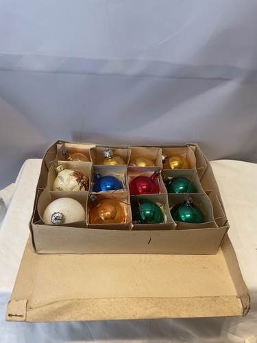 Vintage glass christmas bauble - vintage,