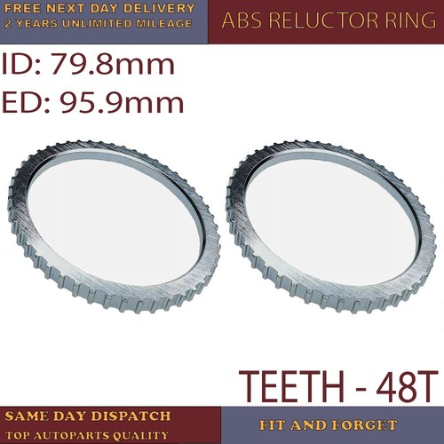 Abs reluctor ring for - 2x,