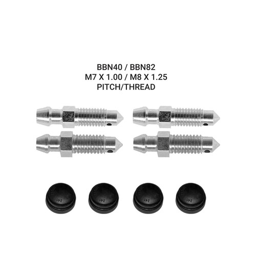 Brake caliper bleed nipples - caliper,