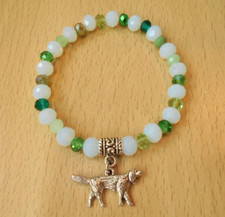 Setter Dog Glass Beaded