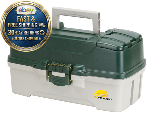 Tray tackle box with dual - tackle,