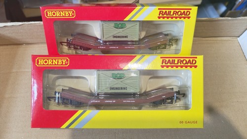 Hornby r6795 lowmac - wagon, with