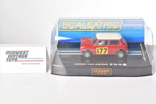 Scalextric morris mini copper - scalextric,