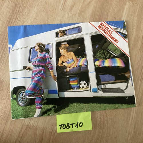 Motorhomes van camper brochure - motorhomes,