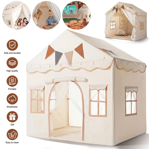 Children play house - play, castle
