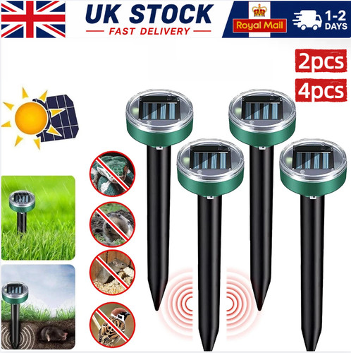 Ultrasonic solar mole rat - mole,