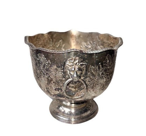 Silver copper ice bucket - copper,