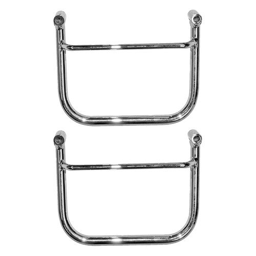 Longride chrome luggage rack - chrome,