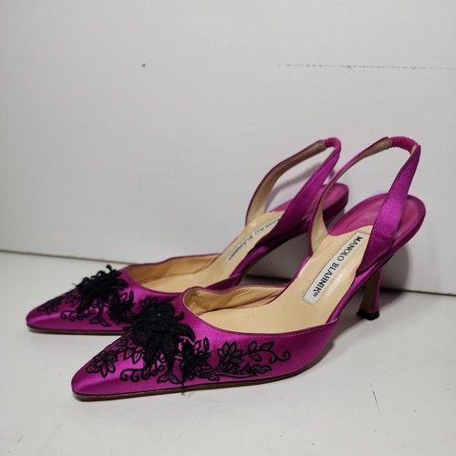 Manolo blahnik carolyne satin - manolo,