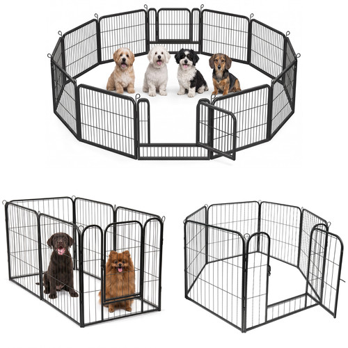 Metal dog playpen - playpen, foldable