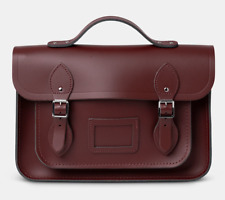 Cambridge Satchel - 13 inch Batchel. Oxblood colour