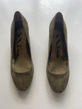 Woman’s Nina Suede Shoes , Size 5.5 Uk New 