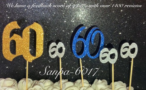 60th birthday cake - birthday, numbers