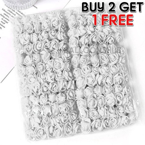 Mini foam rose flowers - foam,