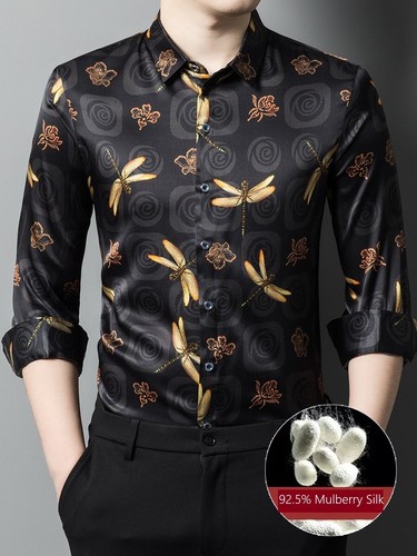 Silk shirts for men - shirts,