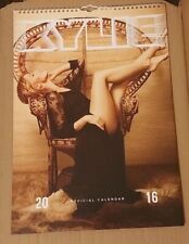 Official Kylie Minogue 2016 A3 Wall Calendar - Danilo