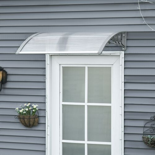 Door canopy eaves shelter - canopy,