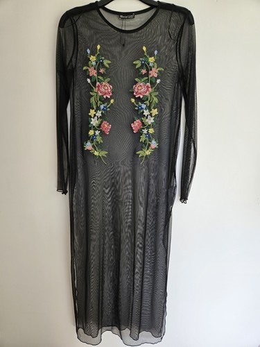 Zara long sheer floral - zara,