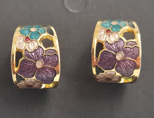 Vintage cloisonne sea gems - vintage,