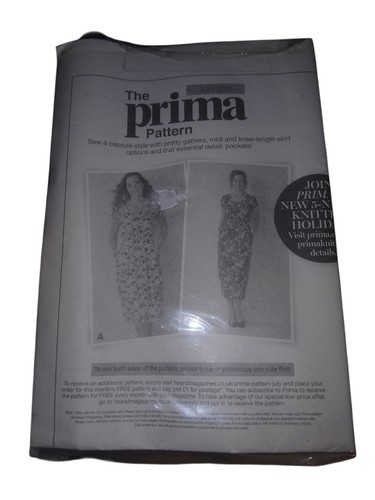 The prima pattern - pattern, sewing