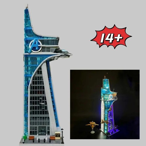 New 76269 moc avengers tower - avengers,